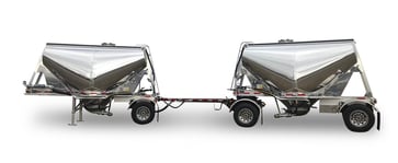 Pneumatic Double Trailer