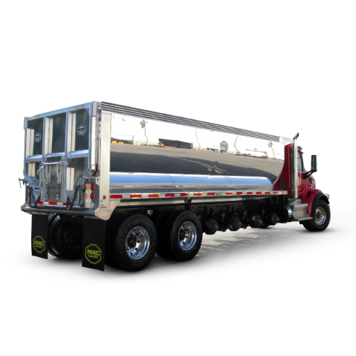 Straight Smoothside MVP Aluminum Dump Body Truck