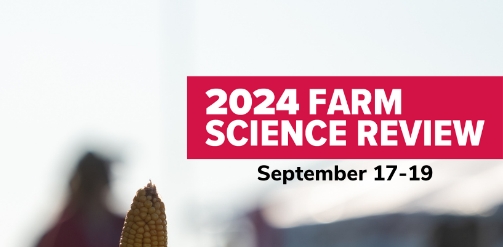 The logo for Farm Science Review that MAC Trailer plans to attend in London, OH.