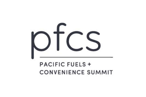 The logo for PFCS Expo that MAC Trailer plans to attend in San Diego, CA