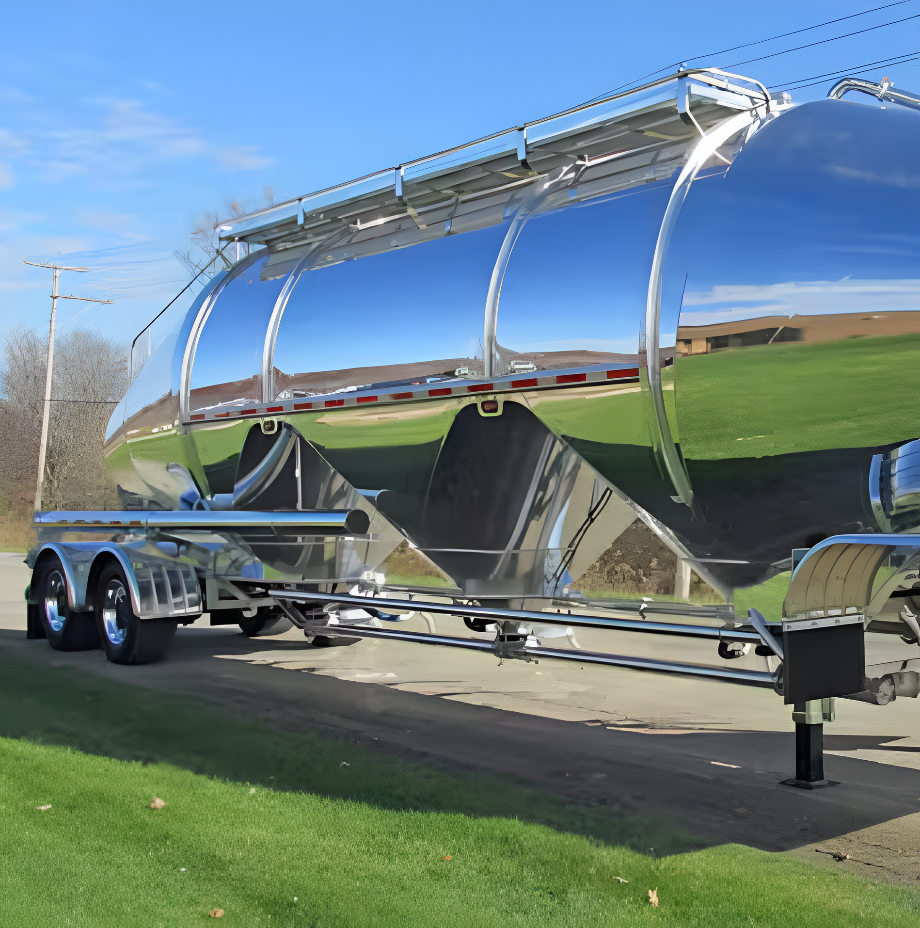 Side of AeroMAC Pneumatic Tank