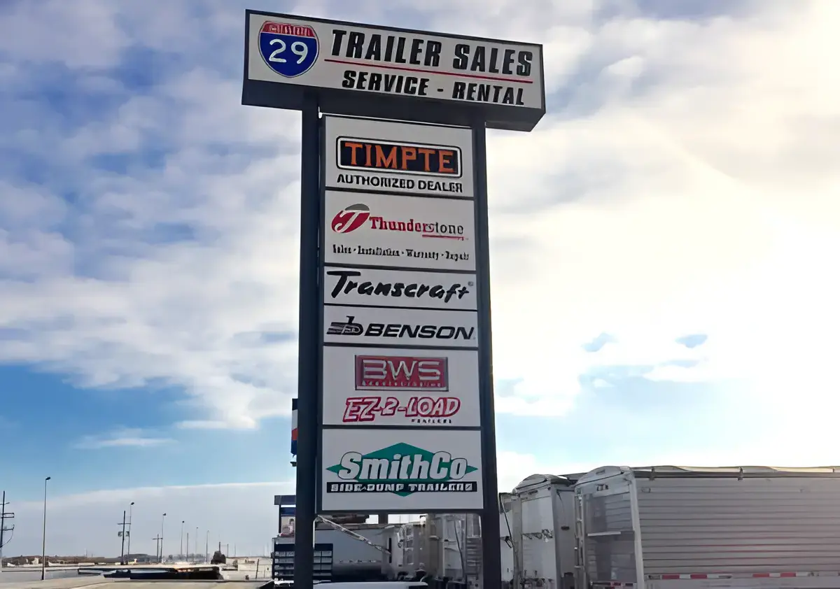 I-29 Trailer Signage