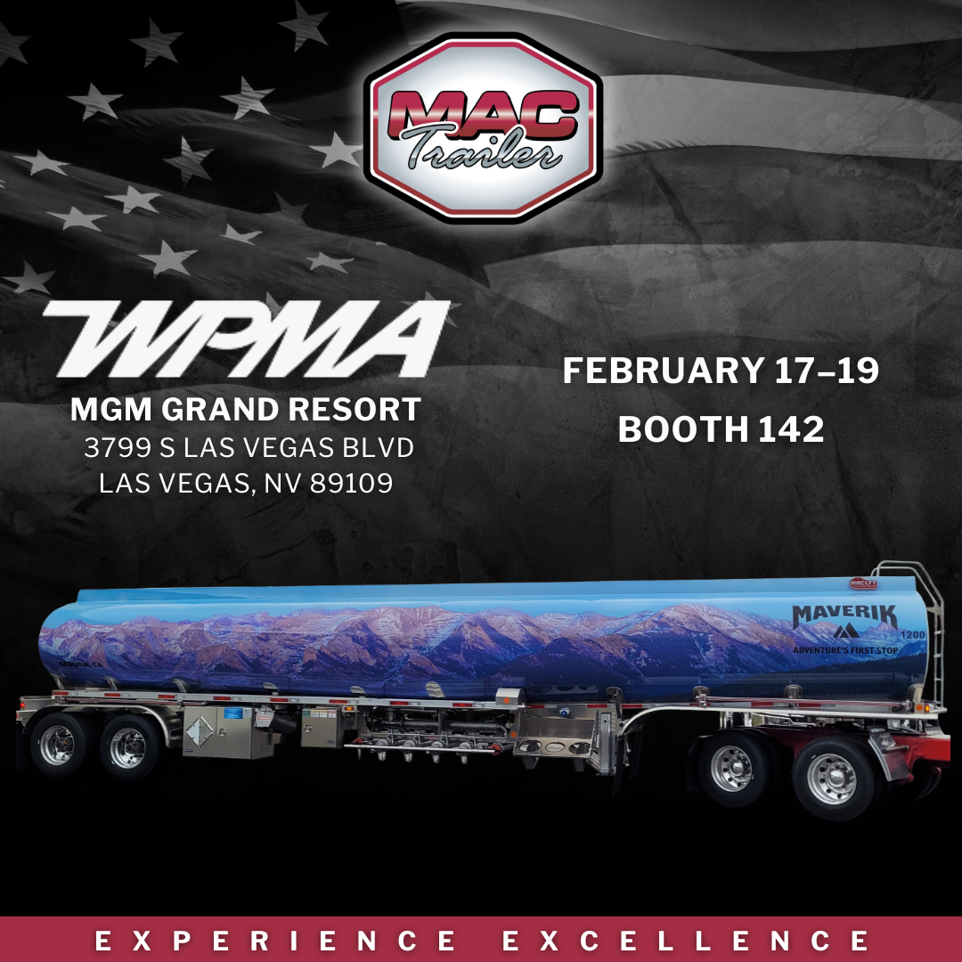 Visit the MAC Trailer Booth 142 at WPMA 2026
